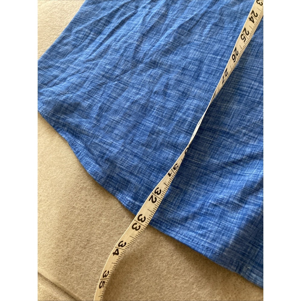 Buttercloth Icy Cotton Shirt Sz 3XL New Blue Heather Regular Fit Rustic Terrain - Picture 9 of 10